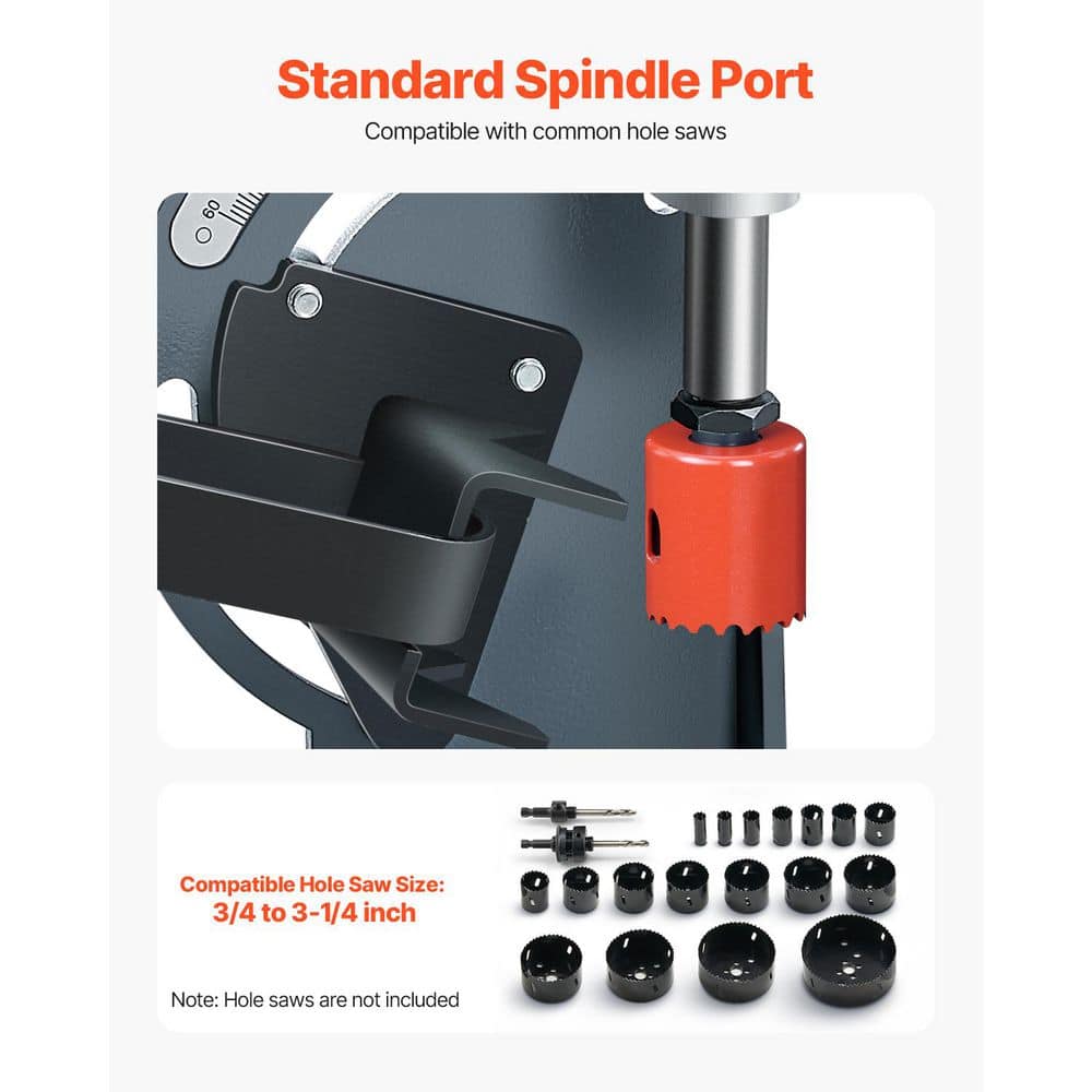 SKYSHALO Pipe Notcher, 1/2 to 2-in. Tubing Notcher with 0 to 60° Adjustable Angle, Pipe and Tube Notching Tool, Tubing Cutter (3)