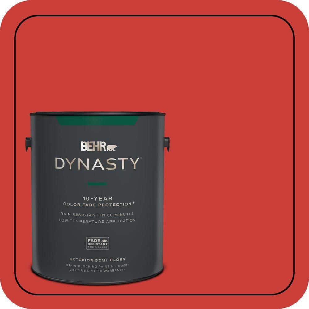 BEHR DYNASTY 1 gal. #P170-7 100 MPH Semi-Gloss Exterior Stain-Blocking Paint & Primer