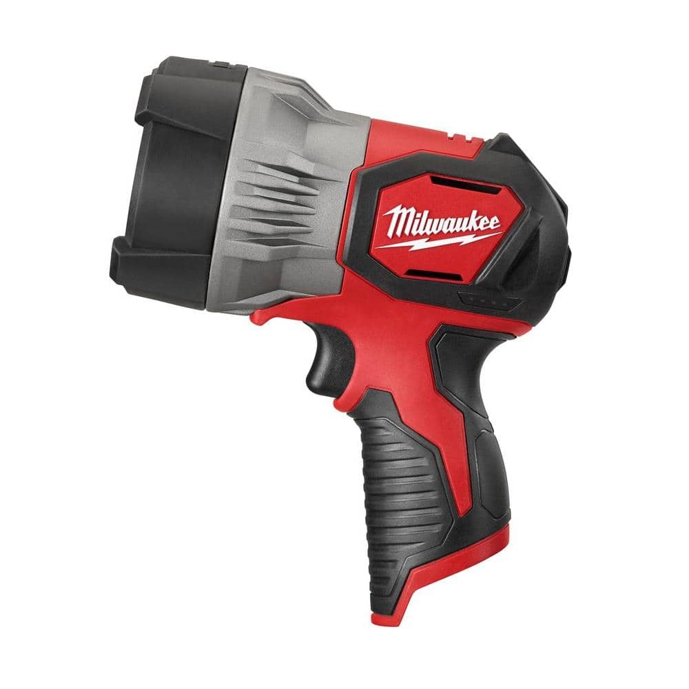 Milwaukee M12 12-Volt Lithium-Ion Cordless 750 Lumens TRUEVIEW LED Spotlight W (1) 2.0 Ah Battery and Charger