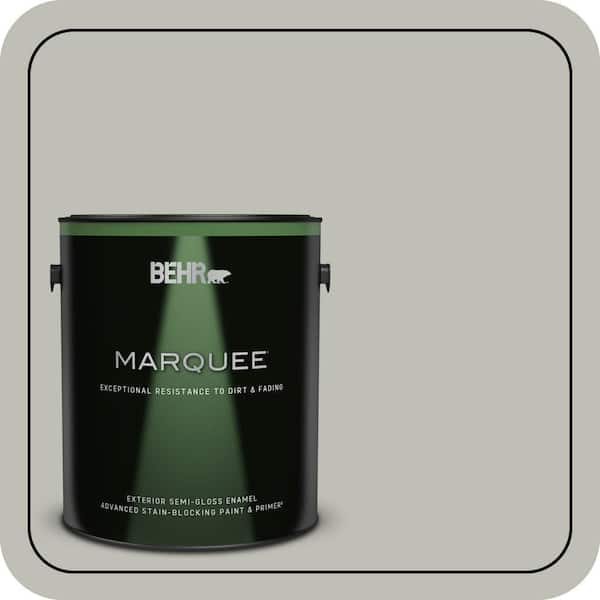 BEHR MARQUEE 1 gal. #N370-3 Light Year Semi-Gloss Enamel Exterior Paint & Primer (2)