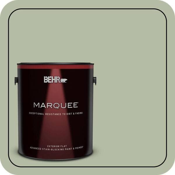 BEHR PREMIUM PLUS #ICC-105 Dried Chervil Enamel Interior Stain-Blocking Paint and Primer (3)