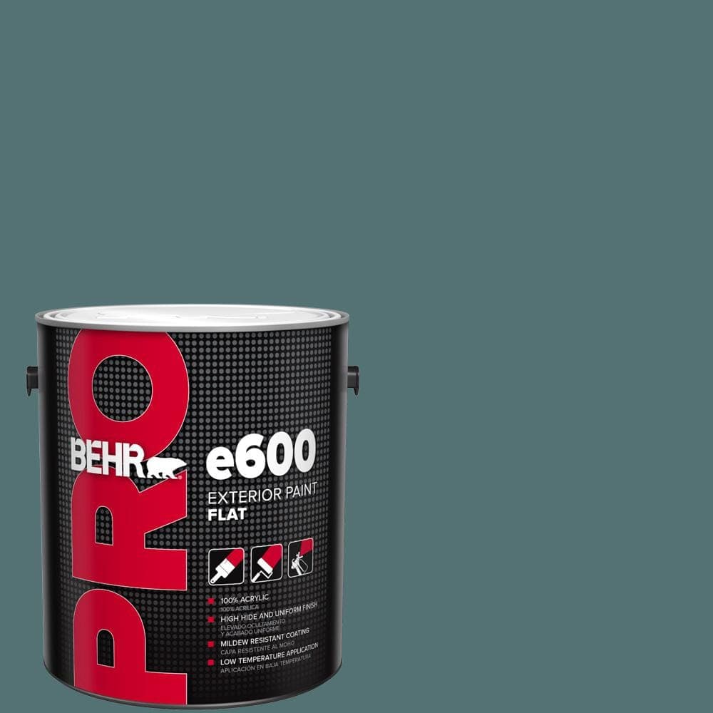 BEHR PRO 1 gal. #PPU13-02 Juniper Berries Flat Exterior Paint