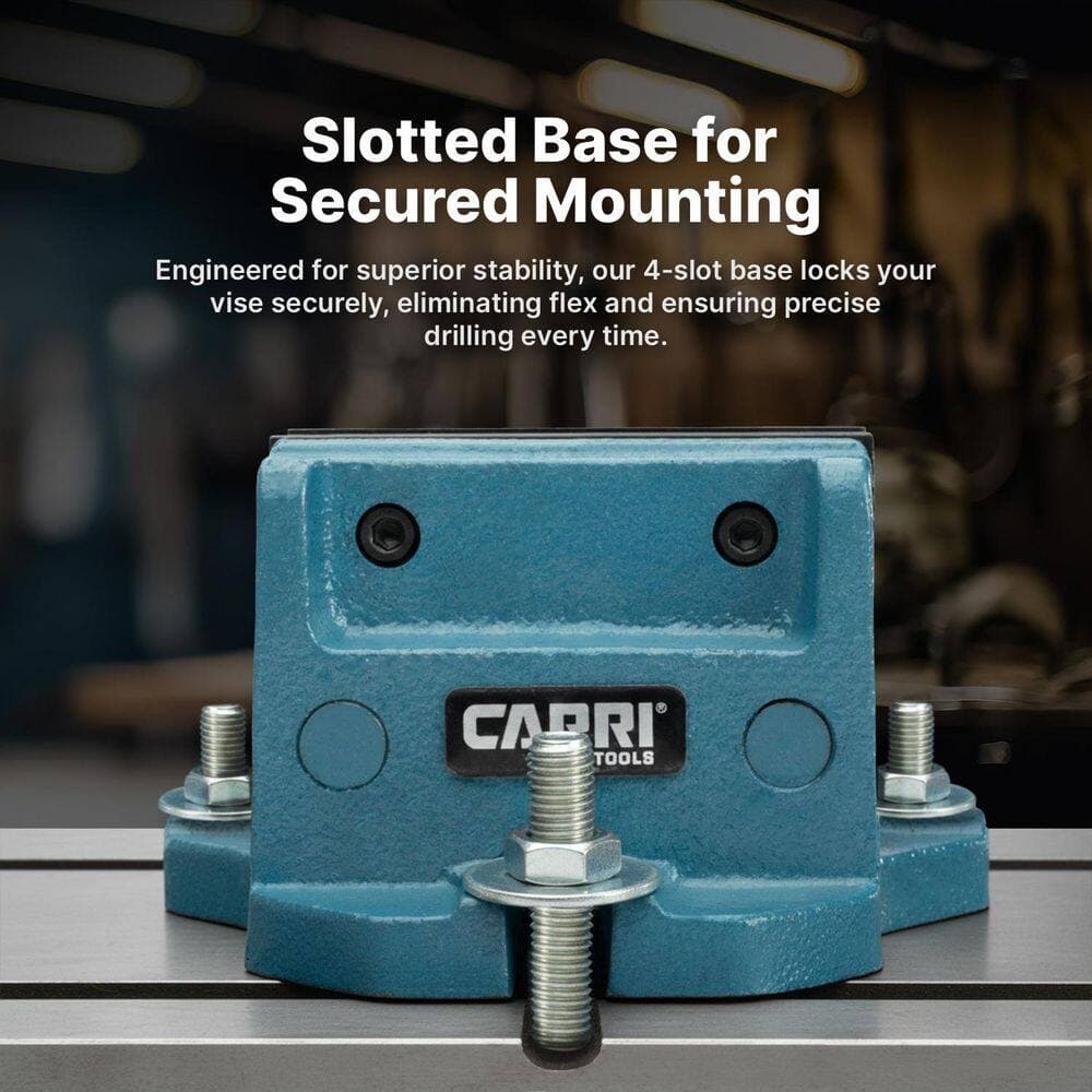 Capri Tools 8 in. Cam-Action Drill Press Vise (3)