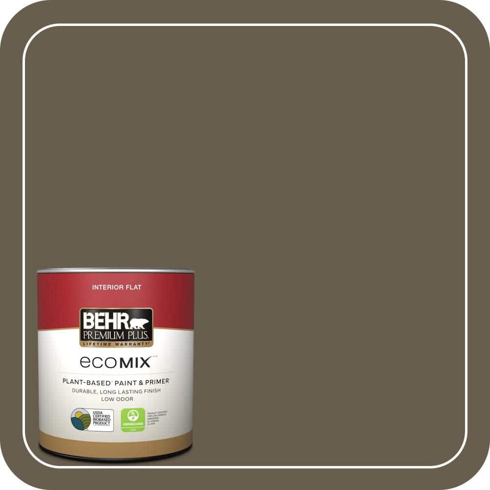 BEHR PREMIUM PLUS #N320-7 Primitive Flat EcoMix Plant-Based & Primer (1)
