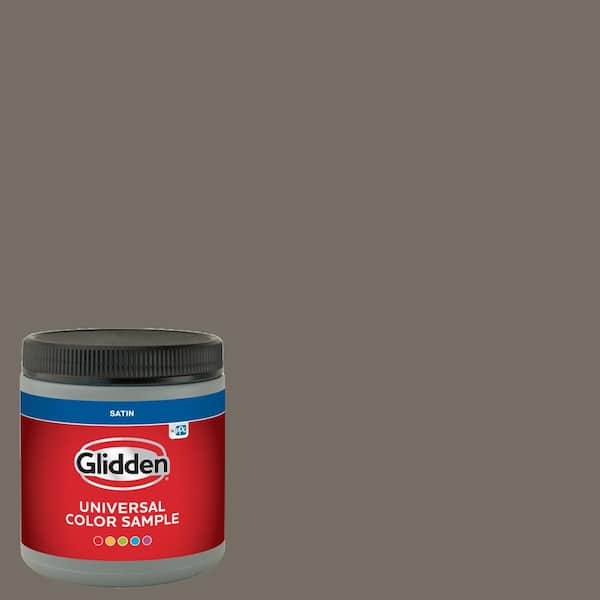 Glidden Premium 8 oz. PPG0999-6 Stolen Rock Satin Interior Paint Sample (2)