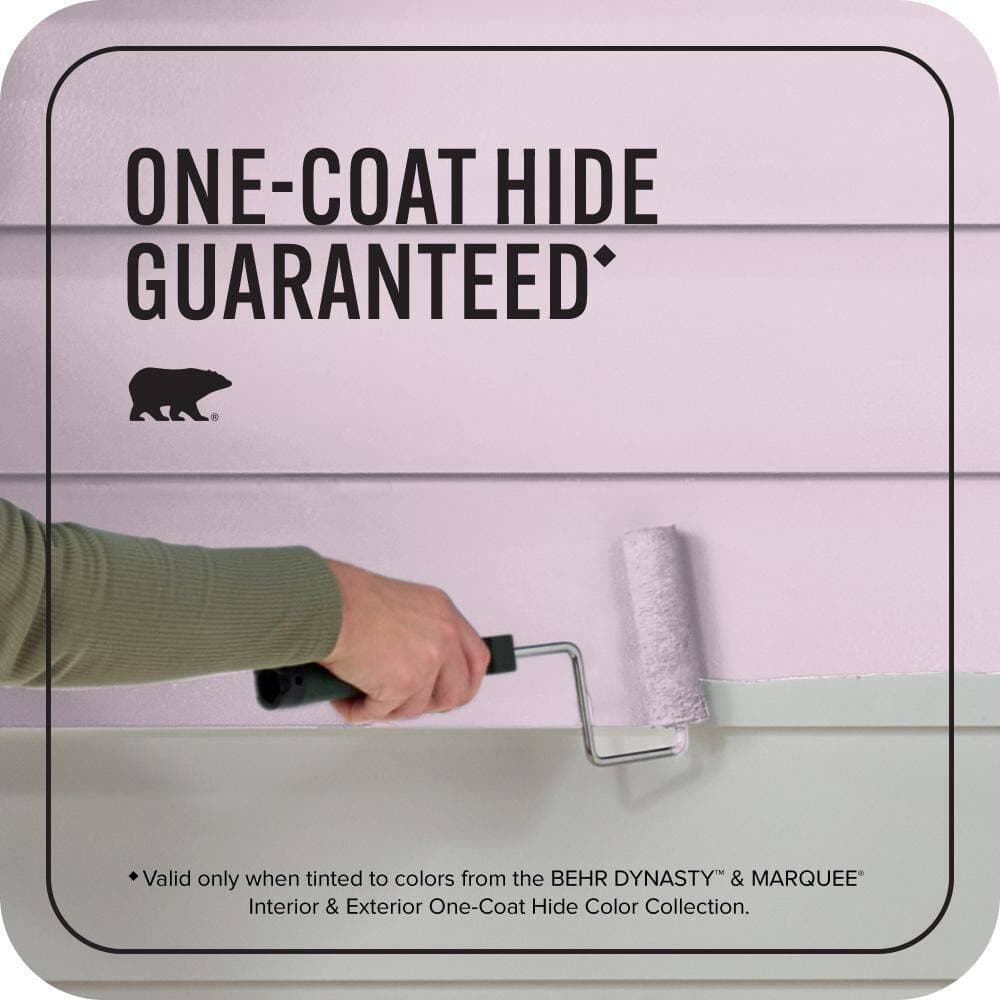 BEHR MARQUEE 1 gal. #680C-3 Rose Glow Flat Exterior Paint & Primer (3)