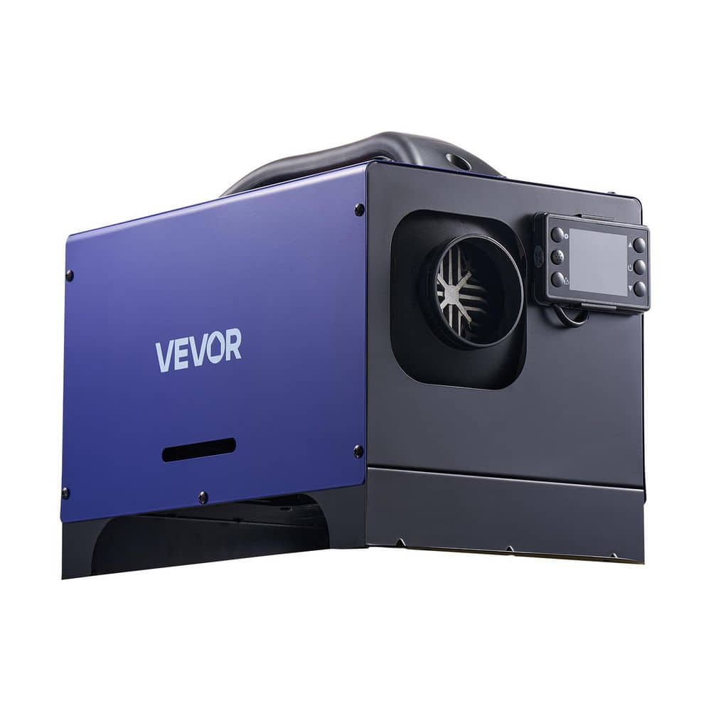 VEVOR Diesel Heater, 27300 BTU, 8KW, DC 12V/24V, All in 1 Portable Diesel Air Heater with Remote Control, Space Heater (1)