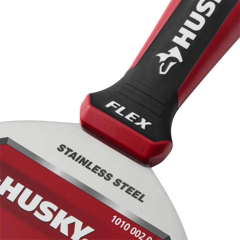 Husky 6 in. Putty Knife with Stainless Steel Blade (4)