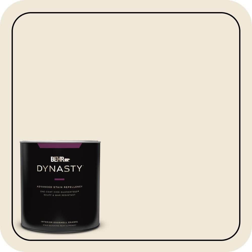 BEHR DYNASTY 1 qt. #OR-W12 Mourning Dove Eggshell Enamel Interior Stain-Blocking Paint & Primer