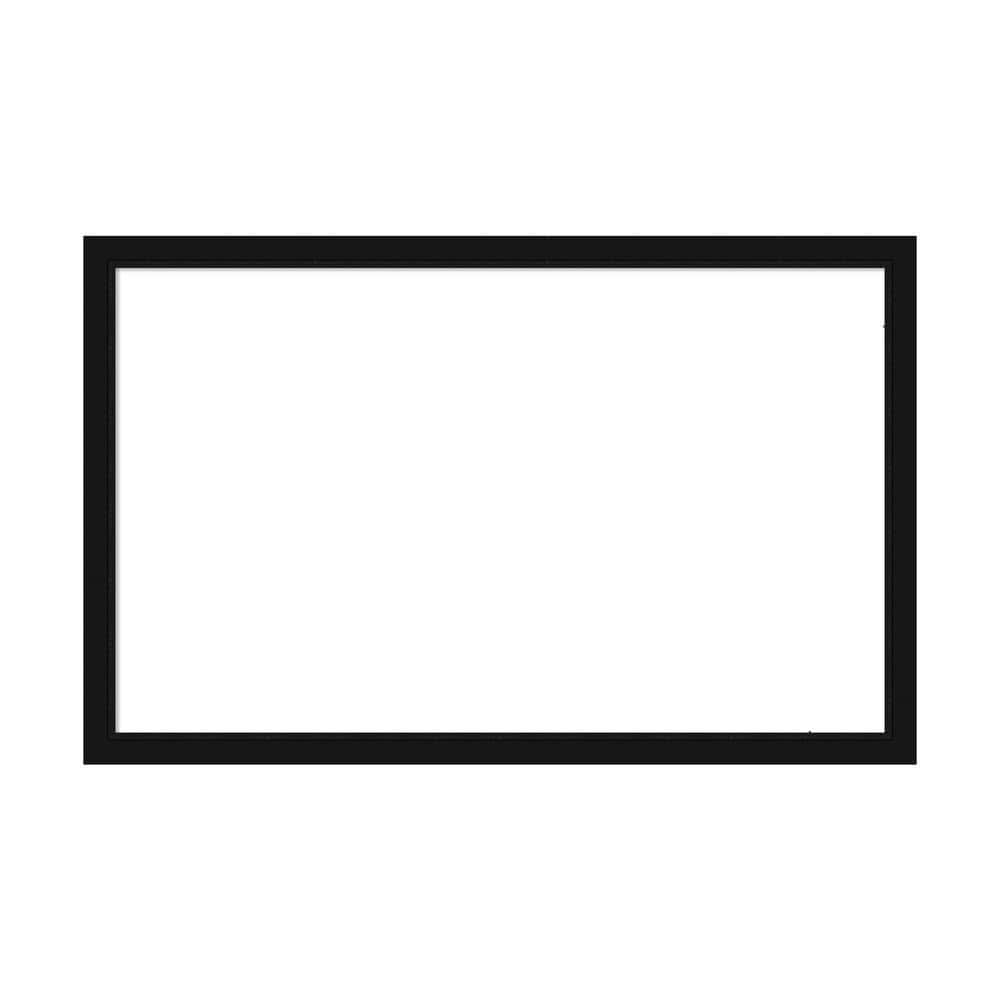 Amanti Art Mirror Makeover Avon Black 49.25 in. W x 31.25 in. H Bathroom Mirror Frame Border Kit-Fits a 48 x 30 mirror