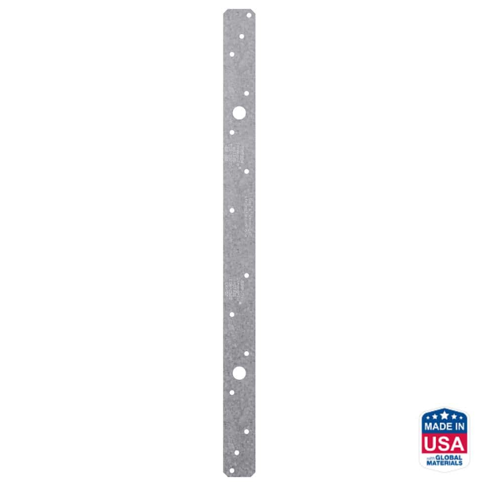 Simpson Strong-Tie MSTA 18 in. 18-Gauge Stainless-Steel Medium Strap Tie (1)