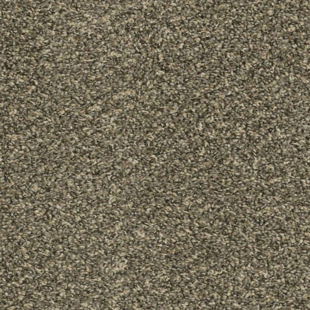 TrafficMaster Pebble-Riverstone-Brown Residential 18 x 18 in. Peel and Stick Carpet Tile Square (22.5 sq. ft. ) (2)