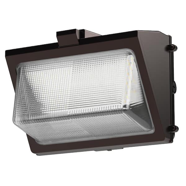 Feit Electric 12000 Lumen Select Integrated LED Selectable 5CCT Bronze Dusk to Dawn or Motion Sensing Commercial Wall Pack Light