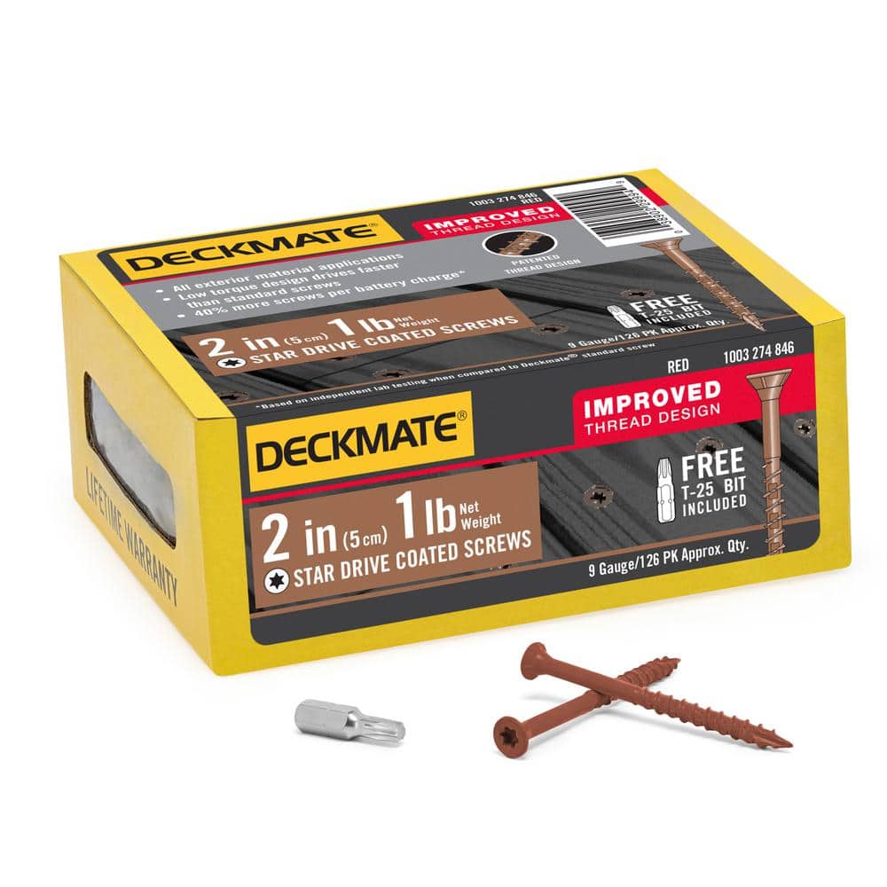 DECKMATE #9 Star Drive Flat-Head Wood Deck Screw ( / 1,260-Piece)