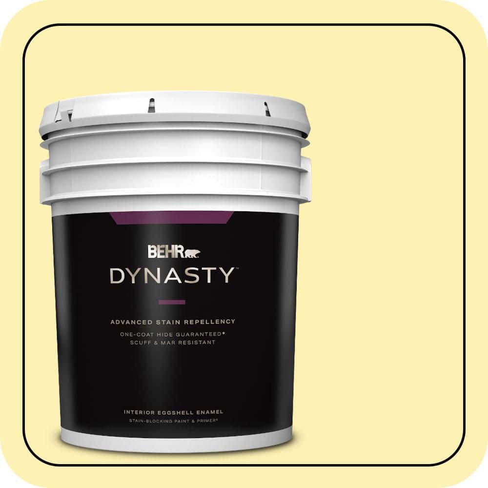 BEHR DYNASTY 5 gal. #P310-3 Firefly Eggshell Enamel Interior Stain-Blocking Paint & Primer