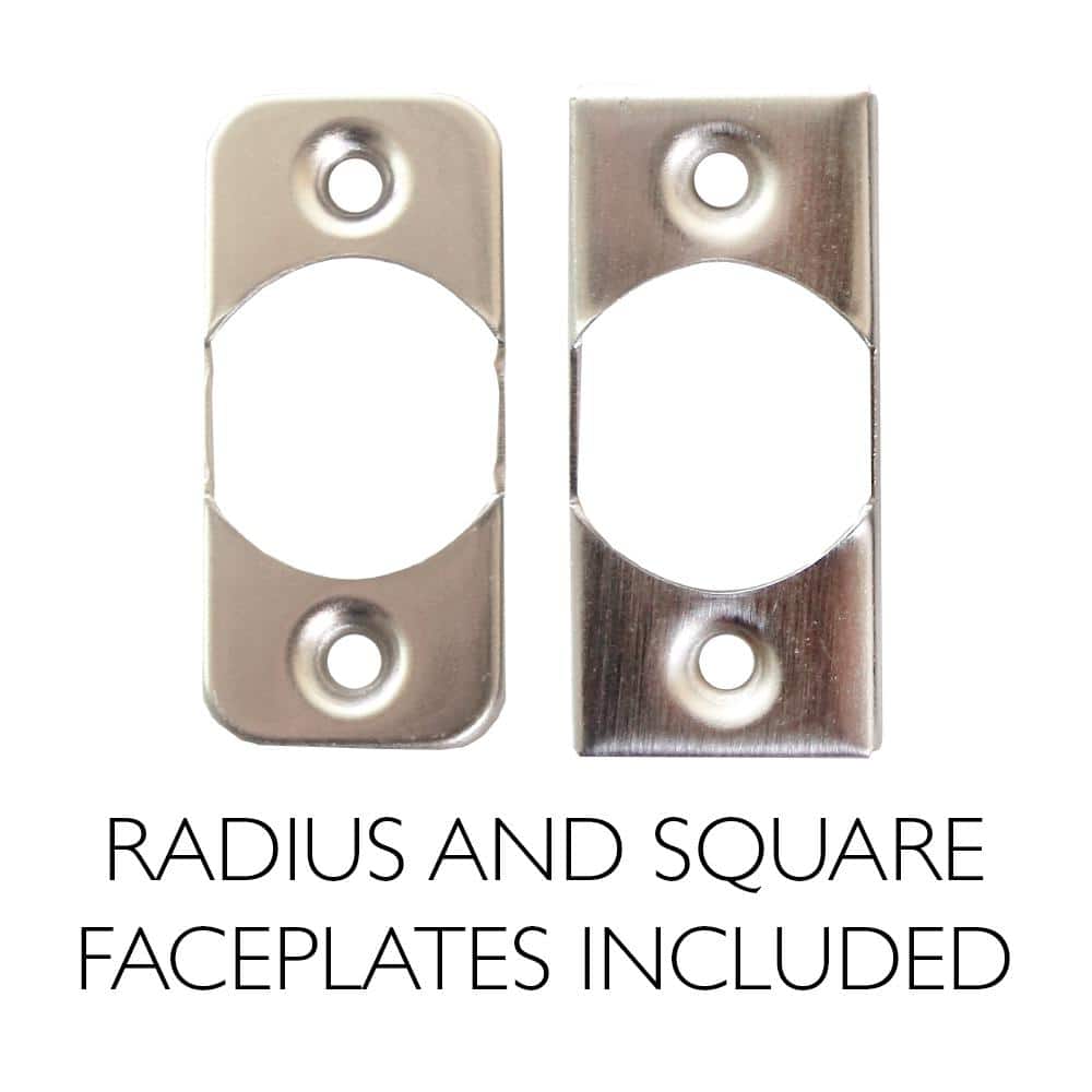 Design House Universal Oil-Rubbed Bronze 6-Way Replacement Passage Latch (2)