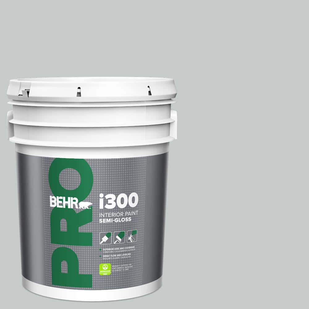 BEHR PRO 5 gal. #PPU26-17 Fast as the Wind Semi-Gloss Interior Paint