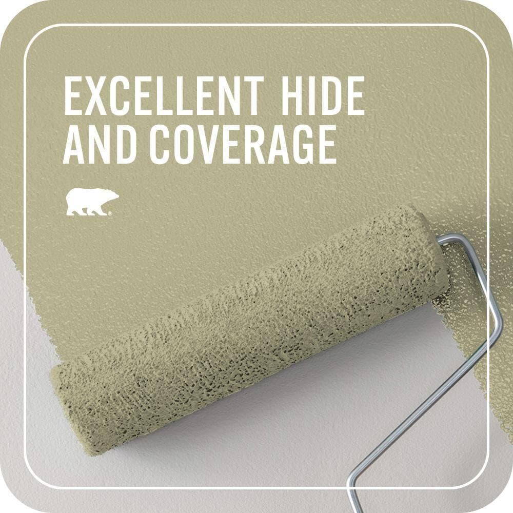 BEHR PREMIUM PLUS #MQ6-56 Lichen Interior/Exterior Paint & Primer Color Sample (4)