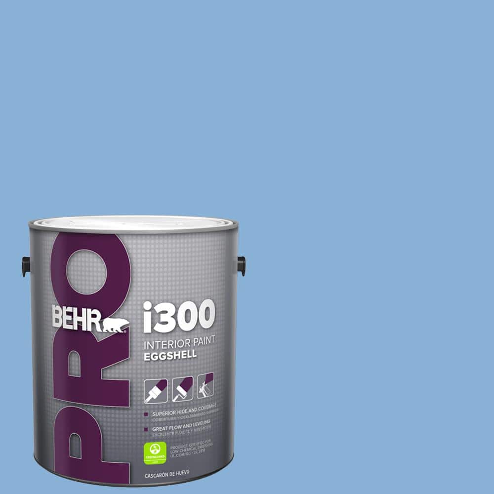 BEHR PRO 1 gal. #PPU15-12 Bluebird Eggshell Interior Paint (1)