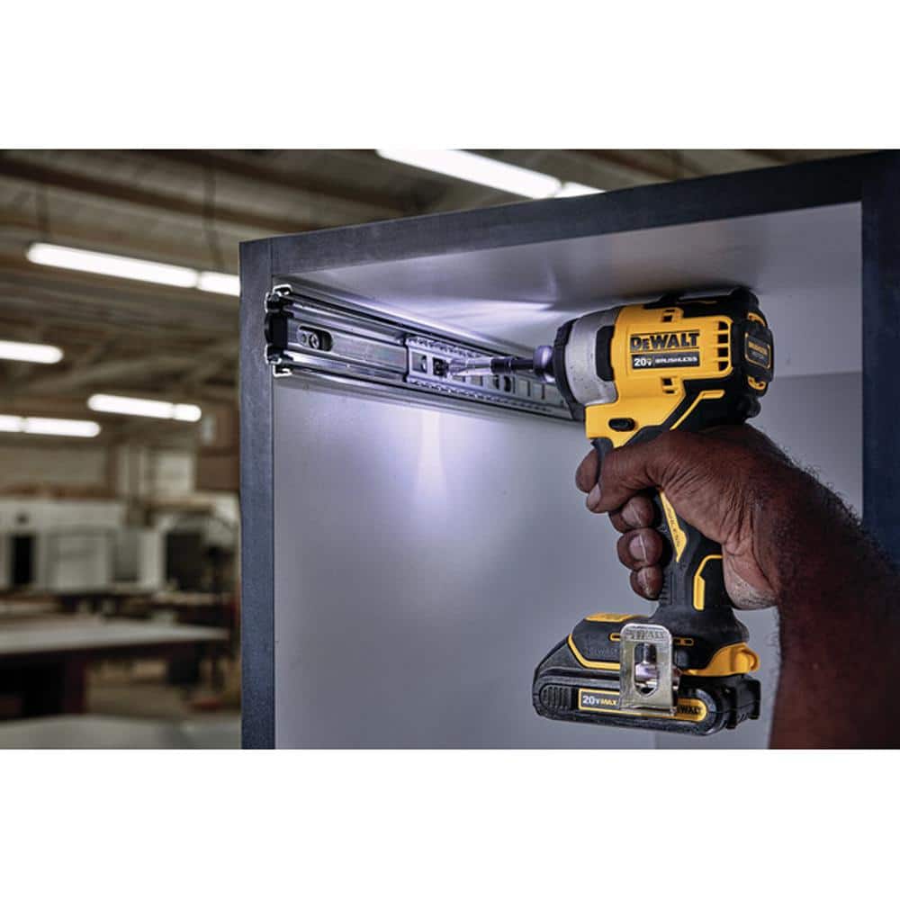 DEWALT ATOMIC 20-Volt MAX Lithium-Ion Cordless Combo Kit (2-Tool) with (2) 2.0Ah Batteries, Charger and Bag (3)