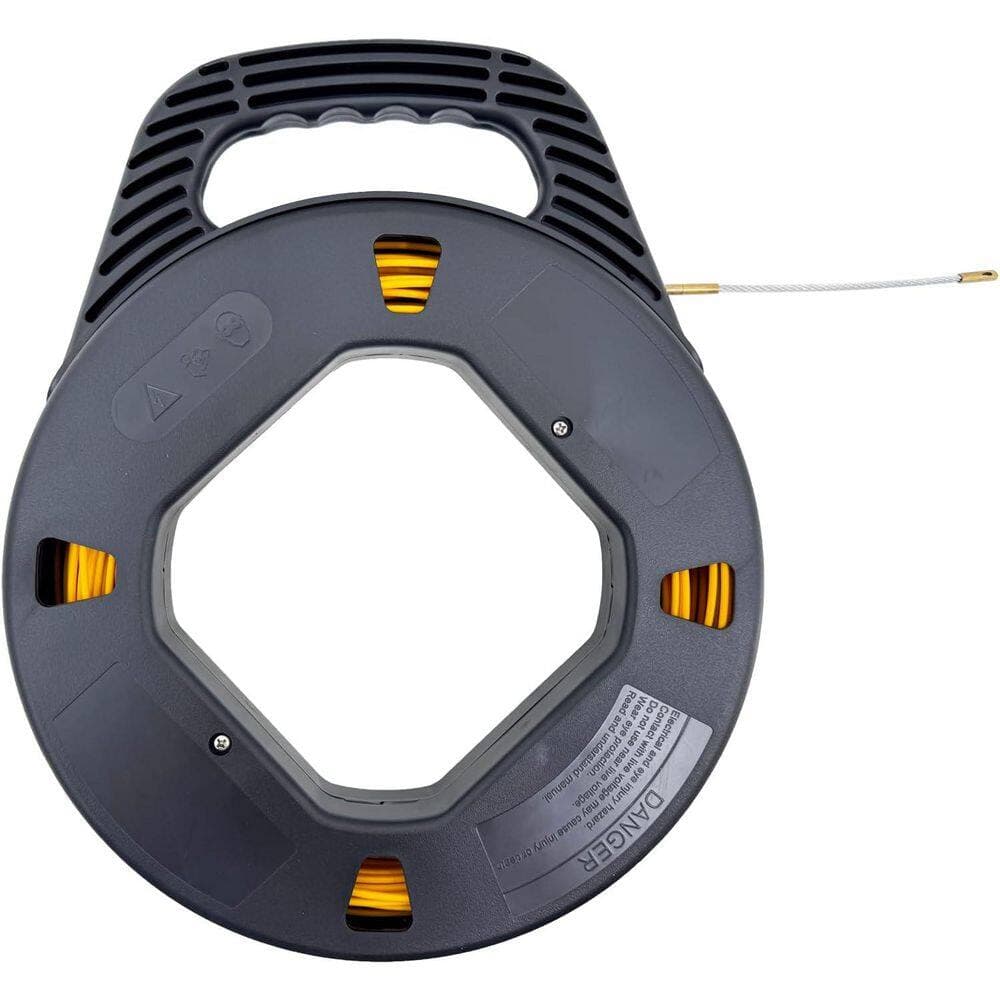 YICHUHAOXI 100 ft. Fiberglass Electrical Wire Guide Device with Shatterproof Case and 360° Rotary Joint (3)
