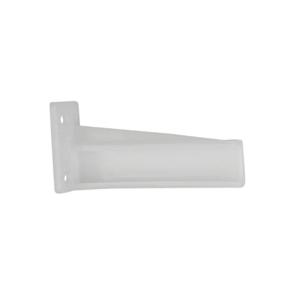 HICKORY HARDWARE Bracket for Drawer Slide Bottom Mount White Finish (1-Pair) (3)