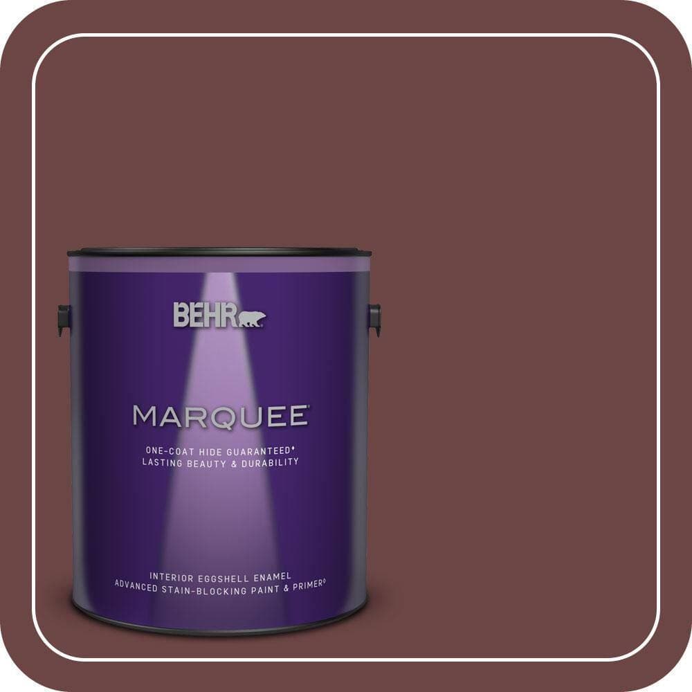 BEHR MARQUEE 1 gal. #QE-08 Oxford Eggshell Enamel Interior Paint & Primer