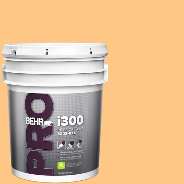 BEHR PRO 5 gal. #P240-4 Mango Tango Eggshell Interior Paint (2)