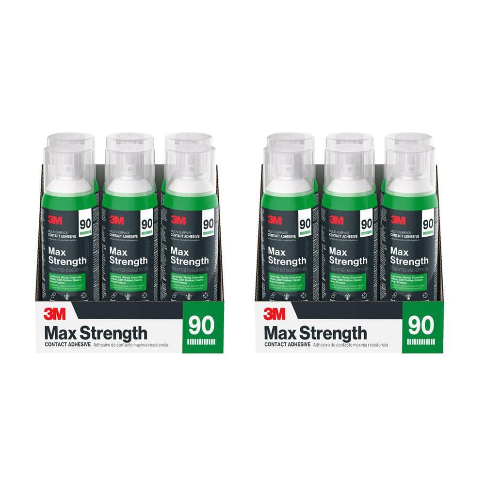 3M 12.6 oz. Max Strength Contact Adhesive (Case Pack of 12)
