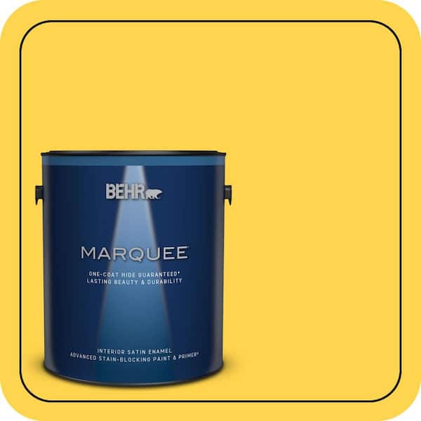 BEHR PREMIUM PLUS #370B-6 Vibrant Enamel Low Odor & Primer (2)