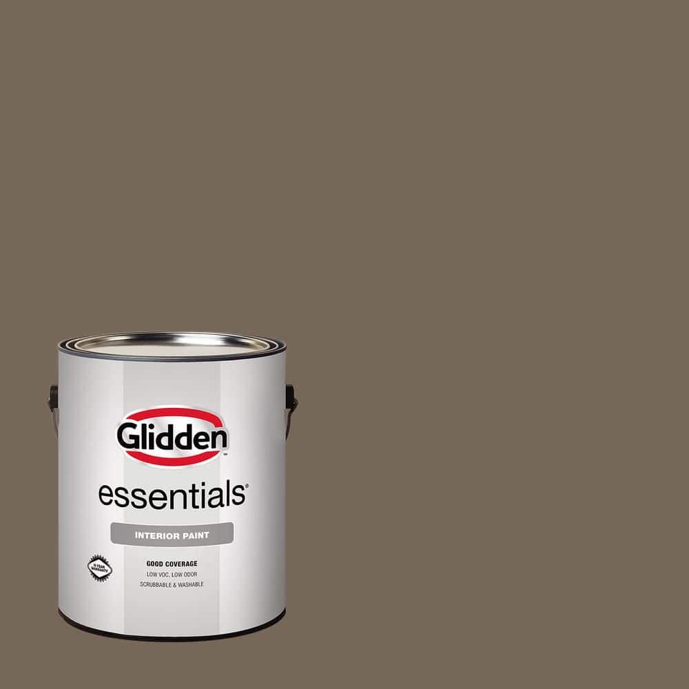 Glidden Essentials 1 gal. PPG1021-6 Curlew Flat Interior Paint (2)