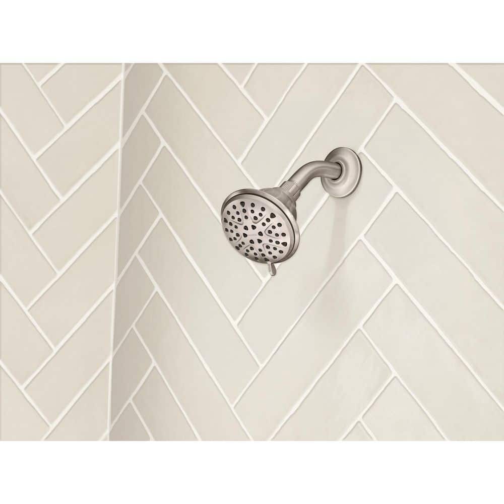 MOEN Attune 8-Spray Patterns 4 in. Single Wall Mount Fixed Shower Head in Chrome (3)