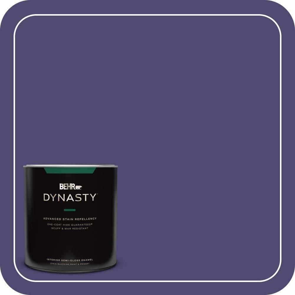 BEHR DYNASTY 1 qt. #T11-12 Harajuku Girl Semi-Gloss Enamel Interior Stain-Blocking Paint and Primer