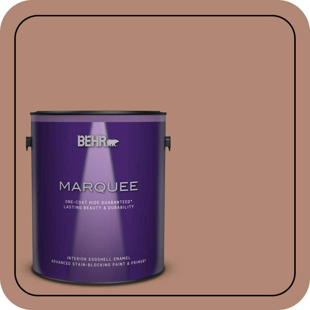 BEHR MARQUEE 1 gal. #S200-5 Minestrone One-Coat Hide Eggshell Enamel Interior Paint & Primer
