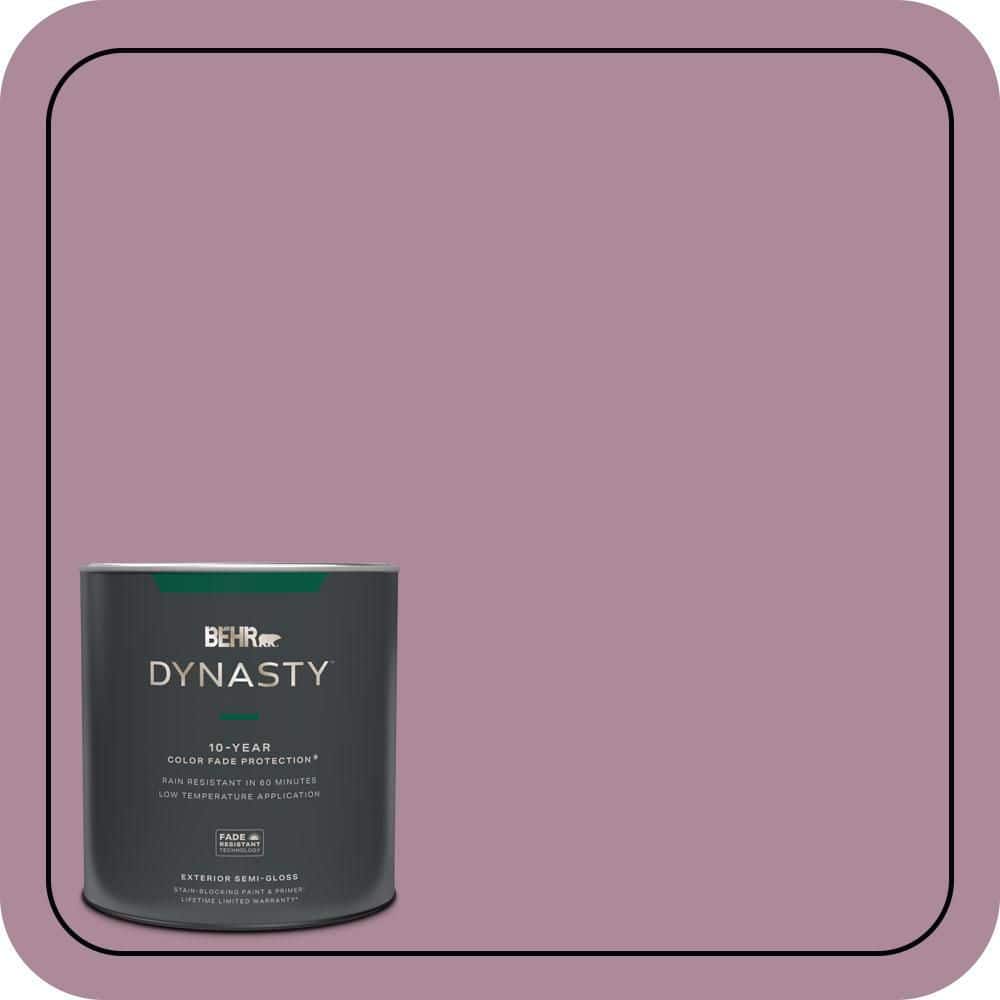 BEHR DYNASTY 1 qt. #S120-5 Reserve Semi-Gloss Enamel Exterior Stain-Blocking Paint & Primer