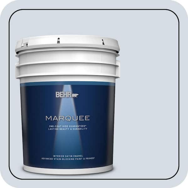 BEHR PREMIUM PLUS #PPL-45 Mystic Pool Flat & Primer (2)