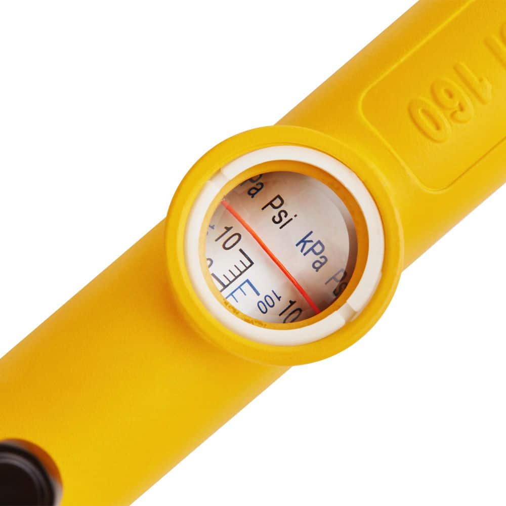 DEWALT Sight Glass Inflator w/ 15 in. Hose and Ball Foot Chuck (3)