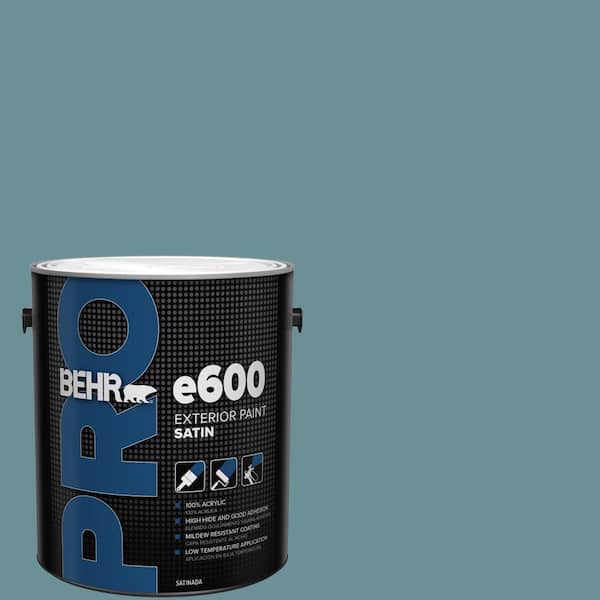 BEHR PRO 1 gal. #510F-5 Bayside Satin Exterior Paint (2)