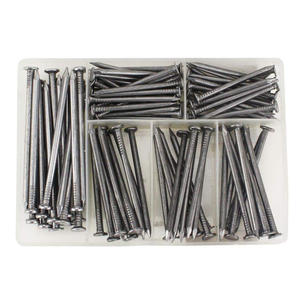 Everbilt Zinc-Plated Common Nail Assortment (98-Piece) (2)
