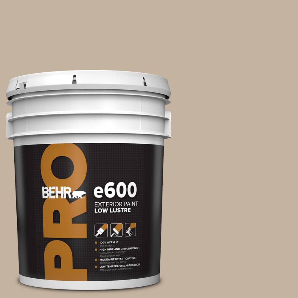 BEHR PRO 5 gal. #ECC-20-1 Canyon View Low Luster Exterior Paint
