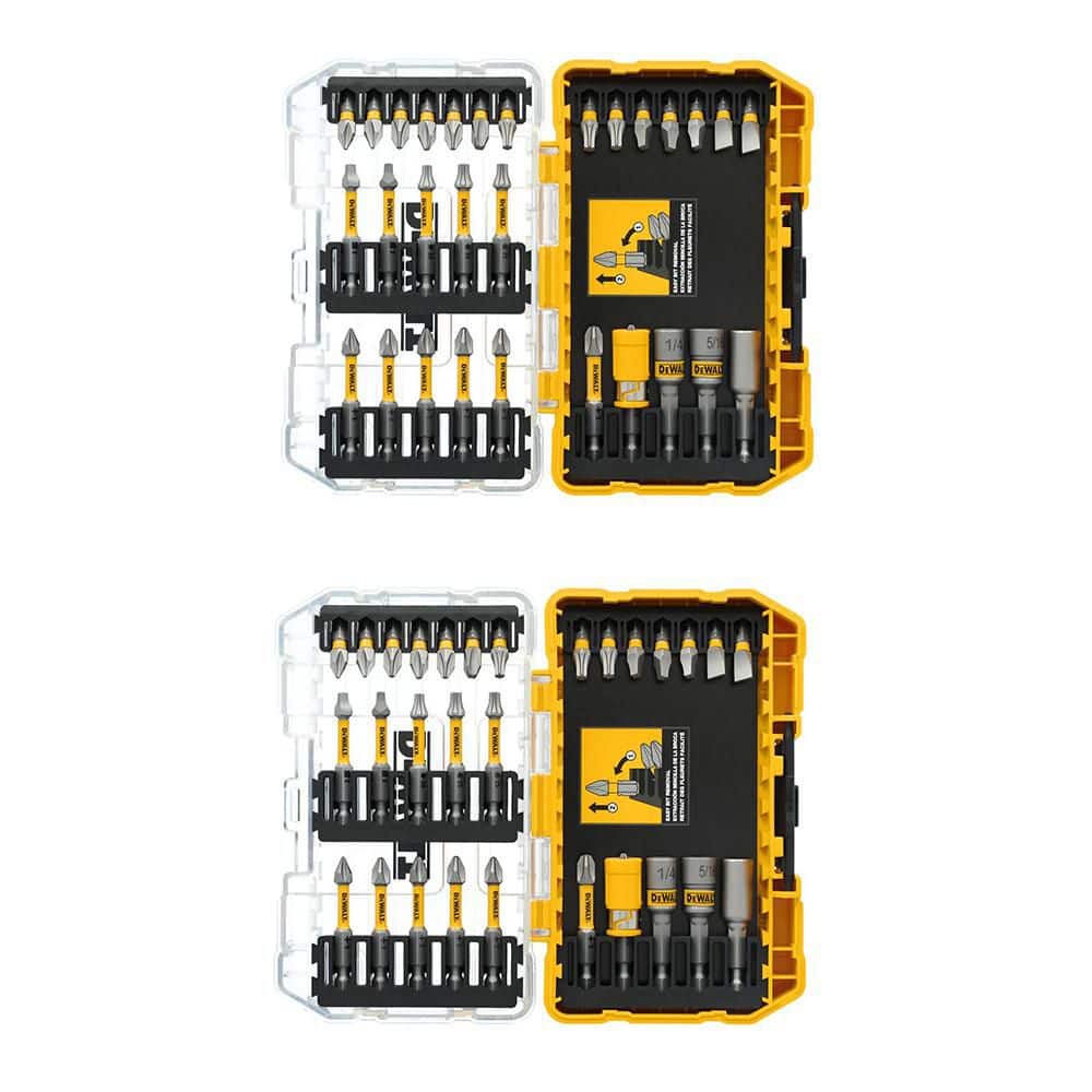 DEWALT Maxfit Ultra 1/4 in. Hex Steel Screwdriving Bit Set (30-Piece) (2-Pack)