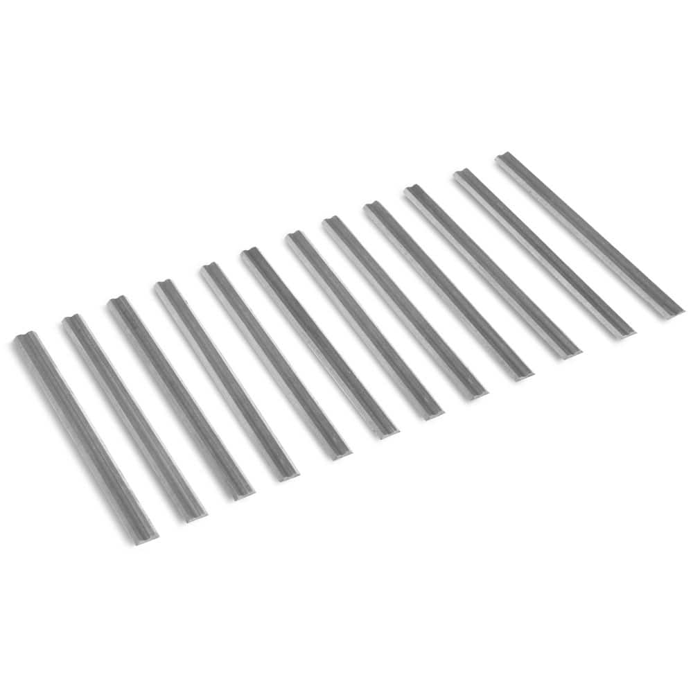 WEN 3-1/4 in. H Speed Steel Replacement Planer Blades (12-Pack)