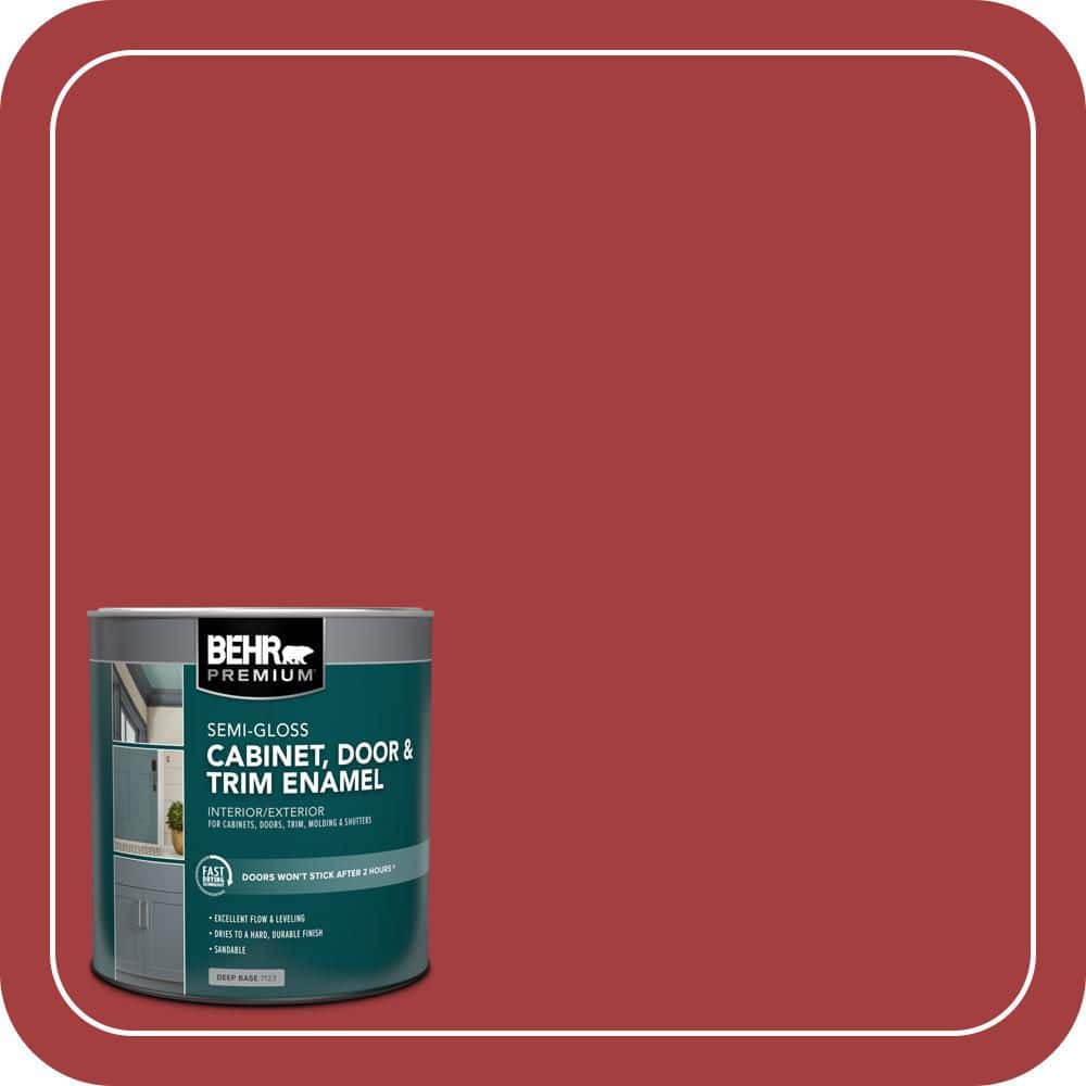BEHR PREMIUM 1 qt. #P140-7 No More Drama Semi-Gloss Enamel Interior/Exterior Cabinet, Door & Trim Paint (1)
