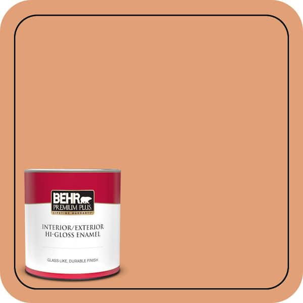 BEHR PREMIUM PLUS #M220-5 Roasted Seeds Enamel Low Odor & Primer (3)