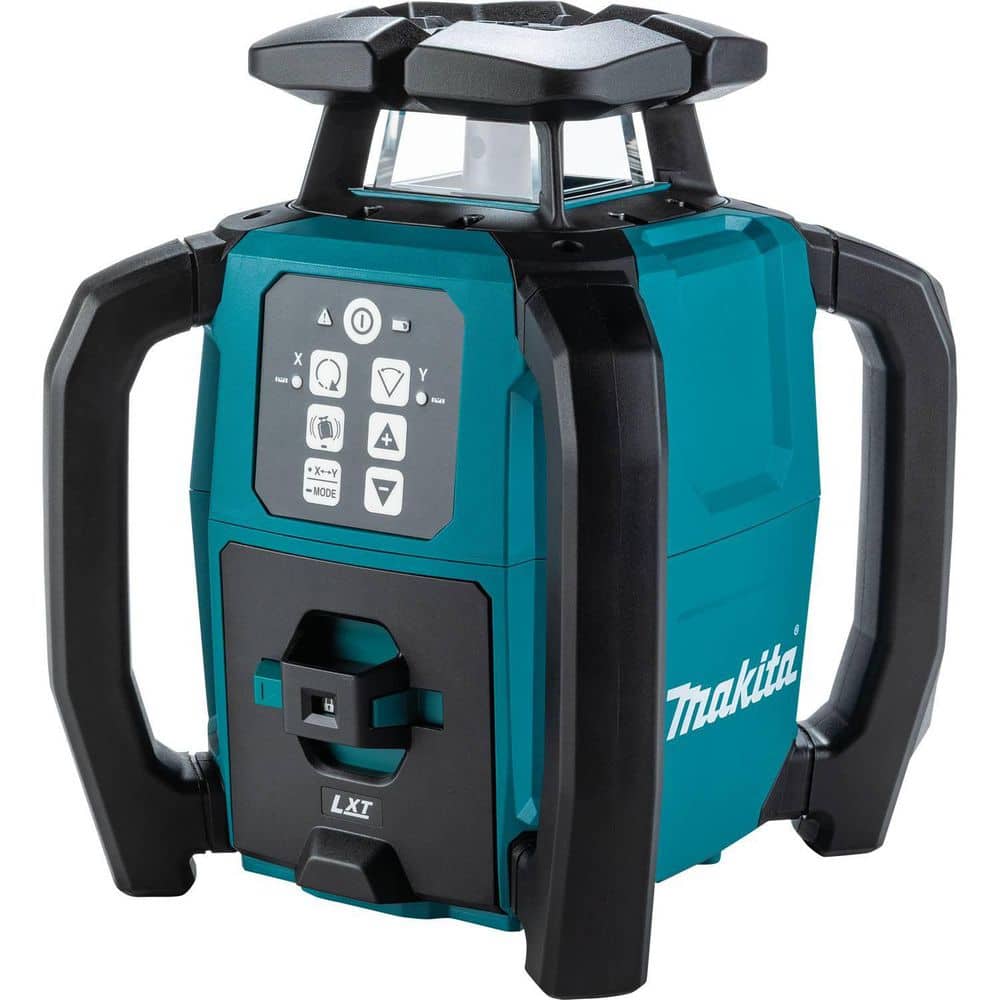 Makita 18V LXT 2625 ft. Exterior Green Laser Dual Slope 360 degree Rotary Laser Level with case, Tool Only (1)
