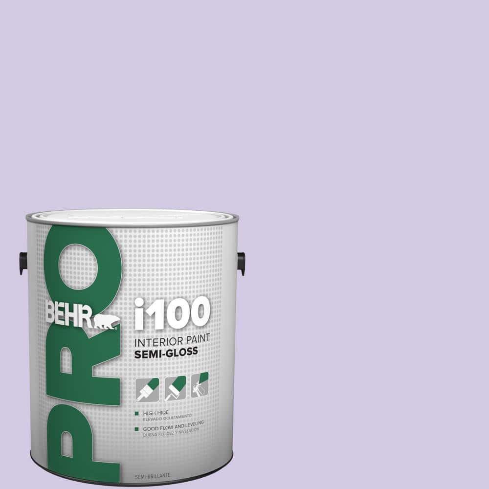 BEHR PRO 1 gal. #650C-3 Light Mulberry Semi-Gloss Interior Paint