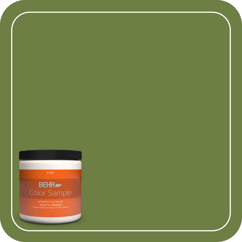 BEHR PREMIUM PLUS #M360-7 Rockwall Vine Interior/Exterior Paint & Primer Color Sample (1)