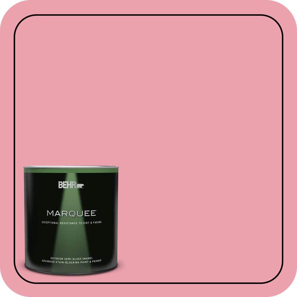 BEHR MARQUEE 1 qt. #P150-3 Pinque Semi-Gloss Enamel Exterior Paint & Primer (1)
