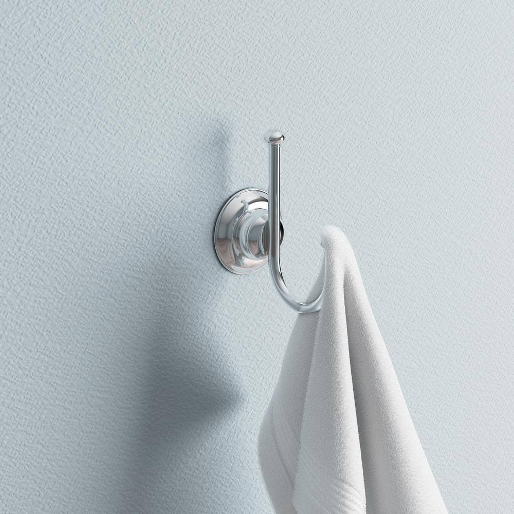 Delta Porter Double Towel Hook Bath Hardware Accessory (2)