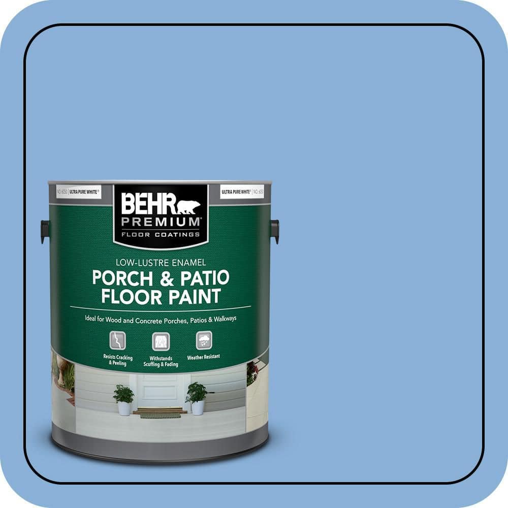 BEHR PREMIUM #PPU15-12 Low-Lustre Enamel Interior/Exterior Porch and Patio Floor Paint (1)